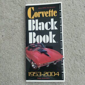 Corvette Black Book 1953-2004 EUC Motorbooks
